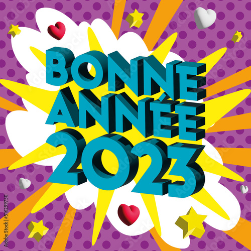Carte Bonne Année 2023 3