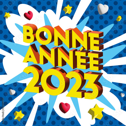 Carte Bonne Année 2023 1