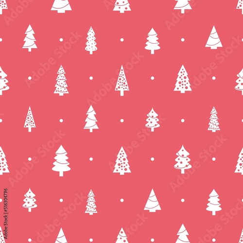 Christmas tree seamless texture © Tupungato