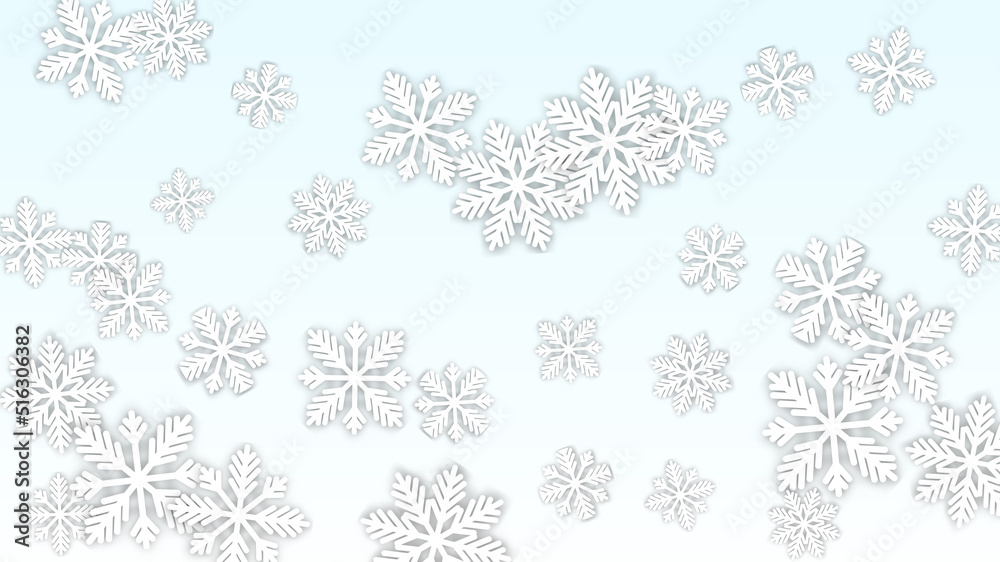 Christmas Vector Background with Falling Snowflakes. Isolated on Red Background. Realistic Snow Sparkle Pattern. Snowfall Overlay Print. Winter Sky. Papercut Snowflakes. Christmas Vector Background with Falling Snowflakes. Isolated on Red Background. Realistic Snow Sparkle Pattern. Snowfall Overlay Print. Winter Sky. Papercut Snowflakes.
