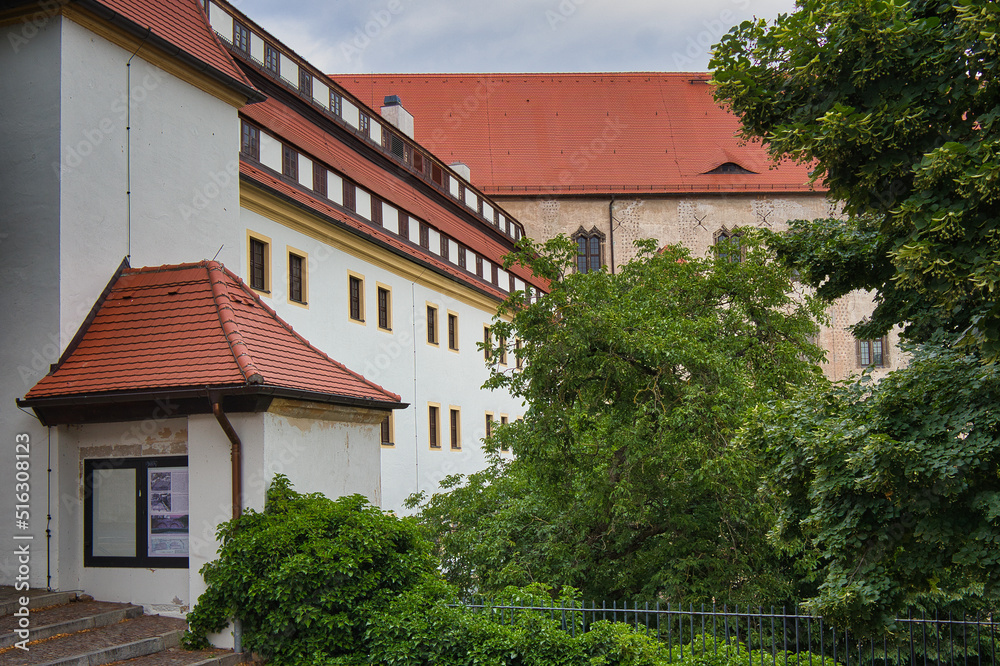 Schloss Hartenfels, Landratsamt Nordsachsen, Torgau, Sachsen, Deutschland