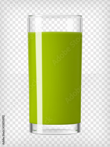 Green Smoothie in a Glass