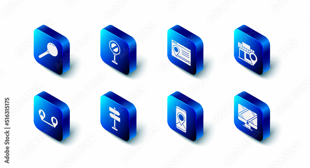 Set Stop sign, Infographic of city map navigation, Location with store, Monitor location marker, City, Road traffic, Route and Push pin icon. Vector Set Stop sign, Infographic of city map navigation, Location with store, Monitor location marker, City, Road traffic, Route and Push pin icon. Vector