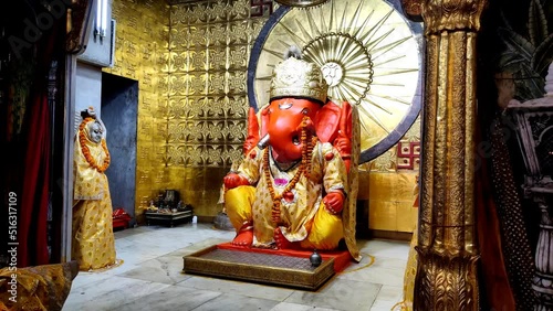 Footage of Moti Doongri temple Lord Ganesha in Jaipur photo
