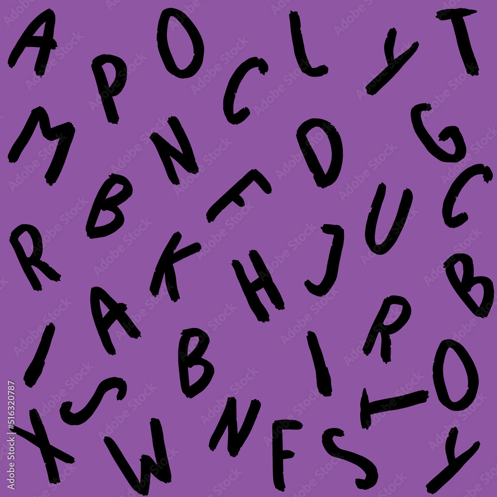 template with the image of keyboard symbols. set of letters. Surface template. fiolet purple background. Square image. template with the image of keyboard symbols. set of letters. Surface template. fiolet purple background. Square image.