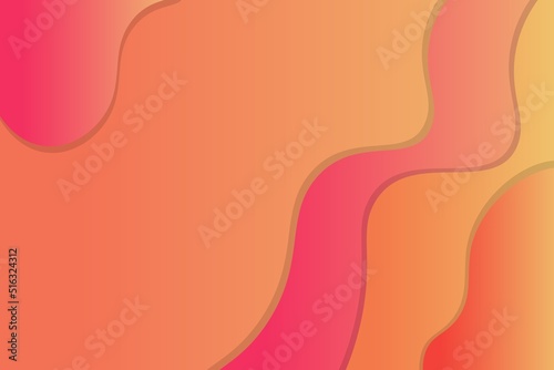Abstract pink background with smooth lines. Color waves, pattern, art, technology wallpaper, technology background.