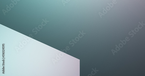 Render with a simple geometric background with a rough surface