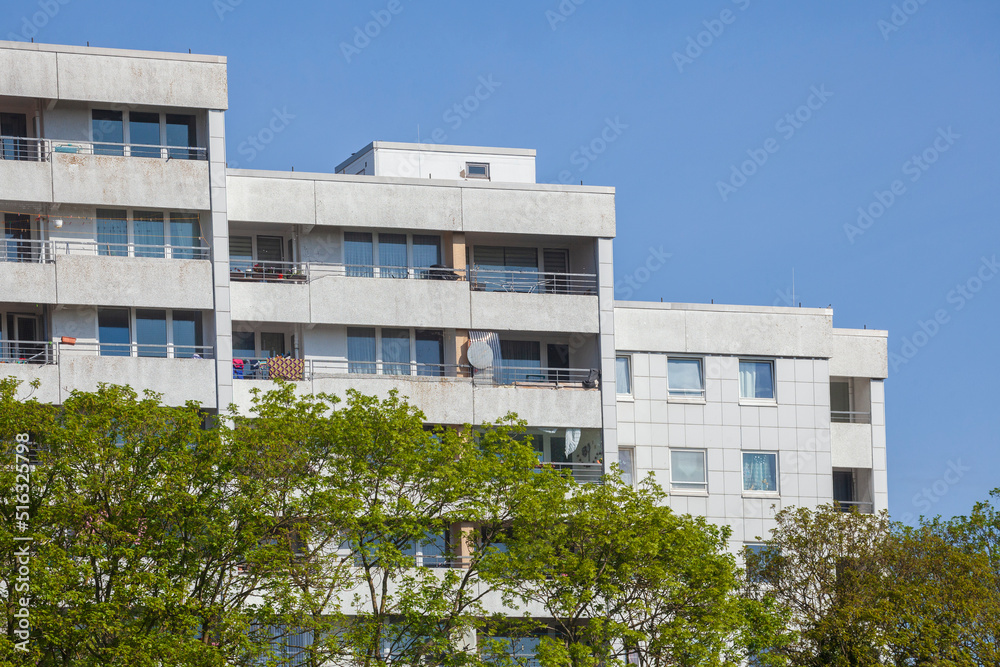 Hochhaus, Grohner Düne, Bremen, Deutschland, Europa Hochhaus, Grohner Düne, Bremen, Deutschland, Europa