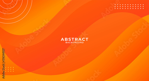 orange gradient shape abstract background