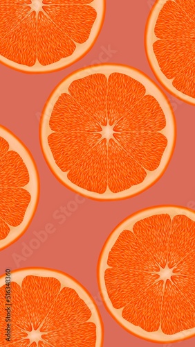 bright fresh summer backgrounds with citruses