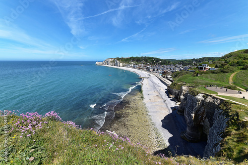 Frankreich - Normandie - Étretat - Kieselstrand photo