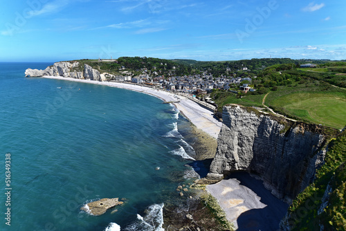 Frankreich - Normandie - Étretat - Kieselstrand