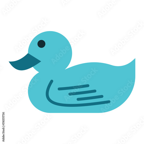 stuffed duck icon on transparent background
