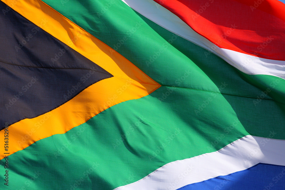 Obraz premium South African National Flag