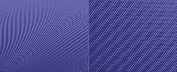 Crédence de cuisine Pantone 2022 very peri Very Peri Trendy Color Background with Diagonal Wavy Zig Zag Stripes. Vector Illustration..  © ckybe