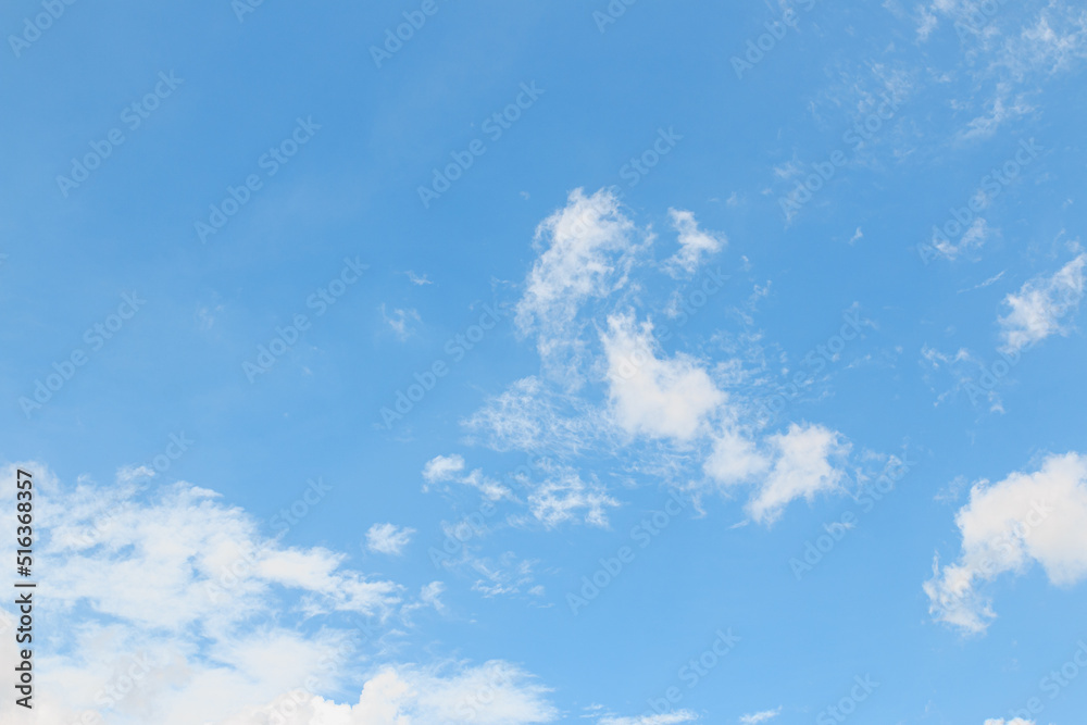 White clouds disperse on blue sky background ,in a clear day White clouds disperse on blue sky background ,in a clear day