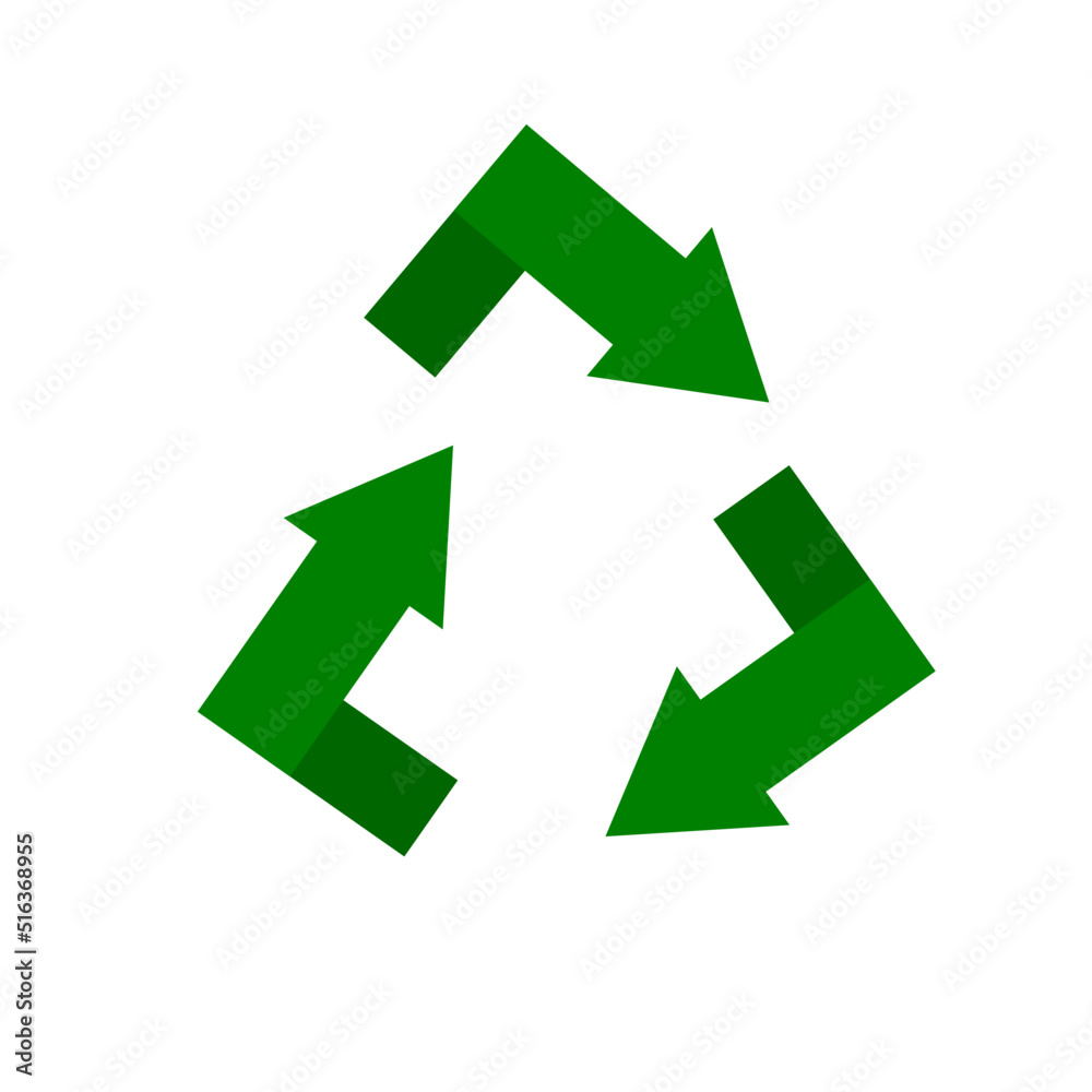Recycling icon. Reduce, reuse, recycle concept Recycling icon. Reduce, reuse, recycle concept