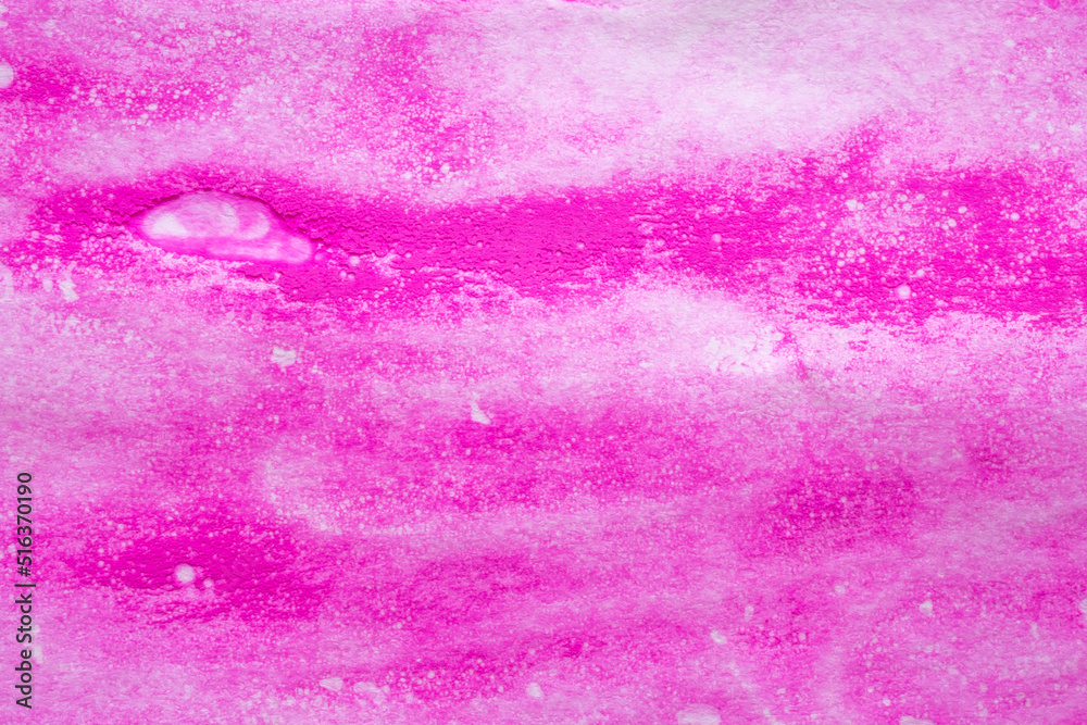 Abstract pink watercolor paint paper background texture