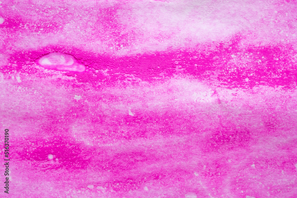Fototapeta premium Abstract pink watercolor paint paper background texture