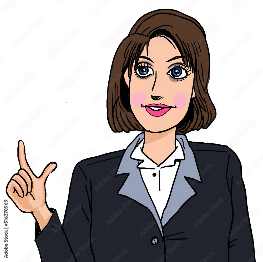 Illustration of a beautiful executives girls wearing suits talking. Illustration of a beautiful executives girls wearing suits talking.