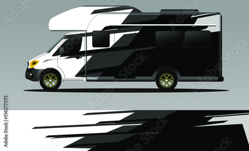 racing background vector for camper car wraps and more