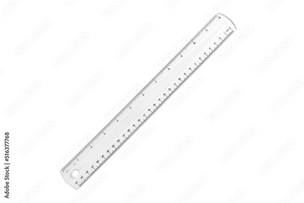 School ruler 30 cm, 12 inches. Ruler set 30 cm 12 inches. Measuring tool.  Line scale. Mesh cm, inch. Size indicator blocks. Metric centimeter, inch  size indicators. Measuring scale, mockup for rulers. Photos | Adobe Stock