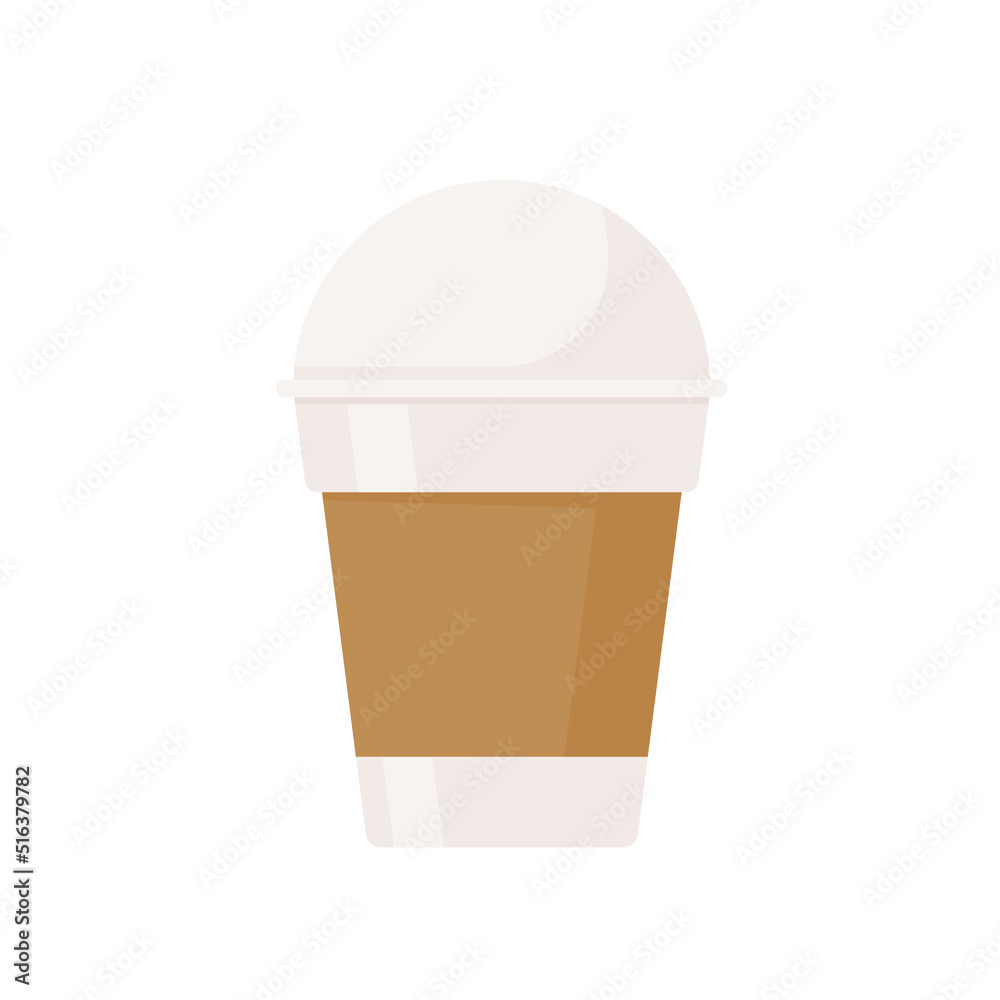 Hot coffee mug vector. Popular drink menu in the cafe For drinking to wake up in the morning Hot coffee mug vector. Popular drink menu in the cafe For drinking to wake up in the morning