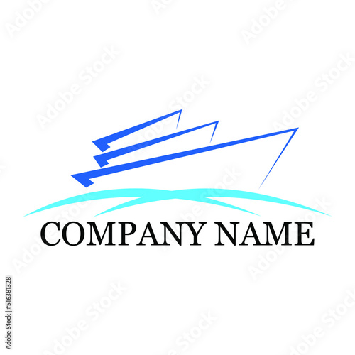 Vector logo design for a company with dummy text