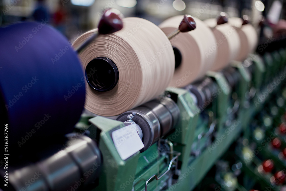 Textile thread industry. Textile thread industry.