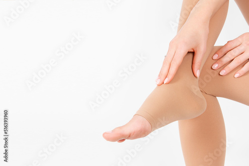 Compression Hosiery. Medical Compression stockings and tights for varicose veins and venouse therapy. Socks for man and women. Clinical compression knits. Comfort maternity tights for pregnant women.