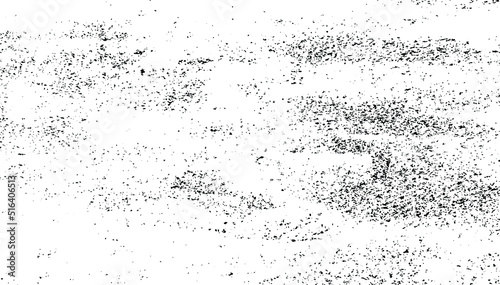 Wallpaper Mural Monochrome texture composed of irregular graphic elements. Distressed uneven grunge background. Abstract vector illustration. Overlay for interesting effect and depth. Isolated on white background. Torontodigital.ca