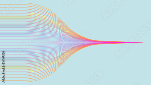 Data connection speed line technology background