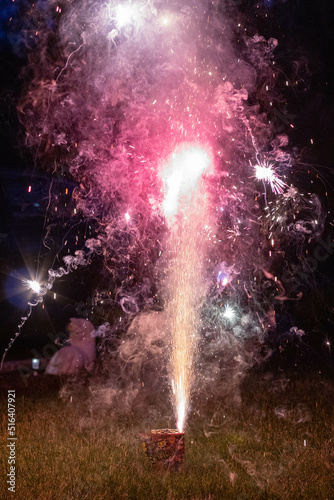 Fototapeta Naklejka Na Ścianę i Meble -  Fireworks at Night