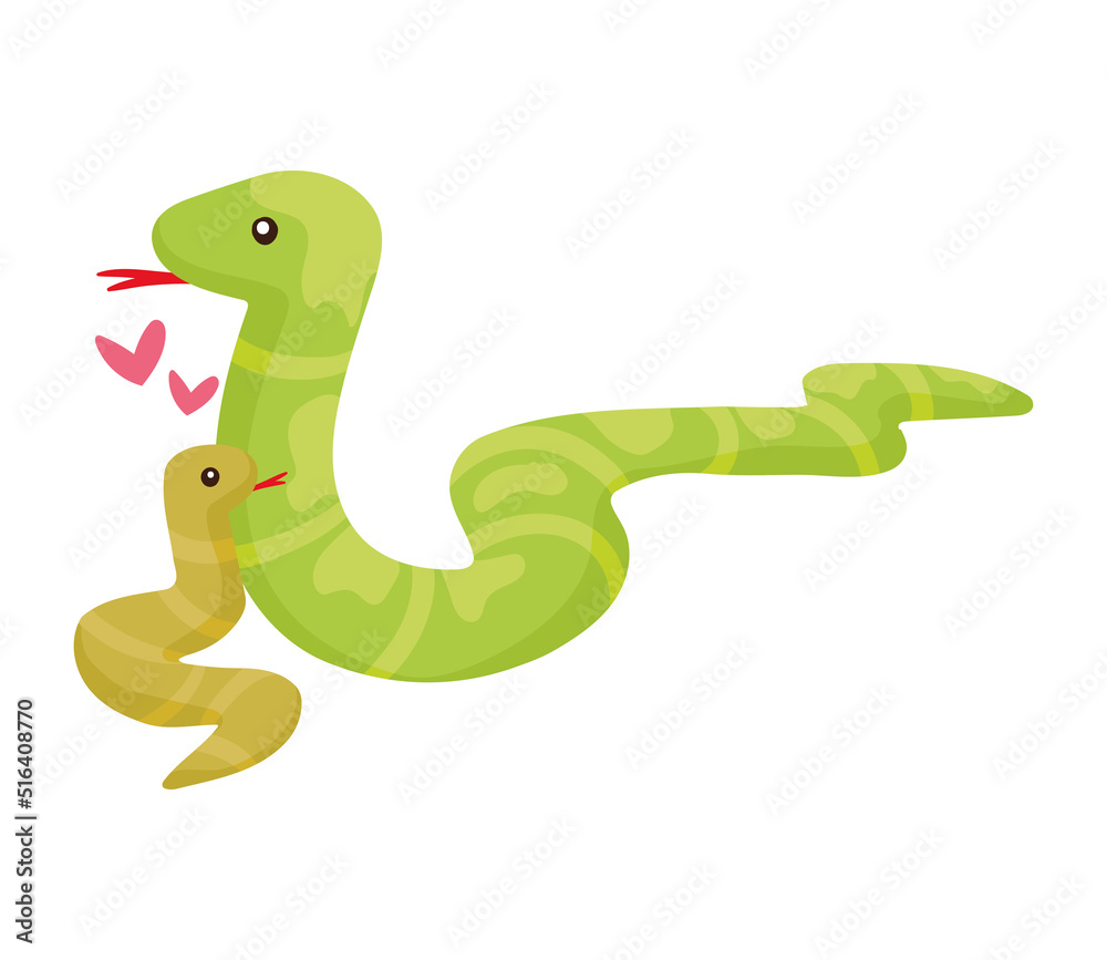 snake mother and baby snake mother and baby