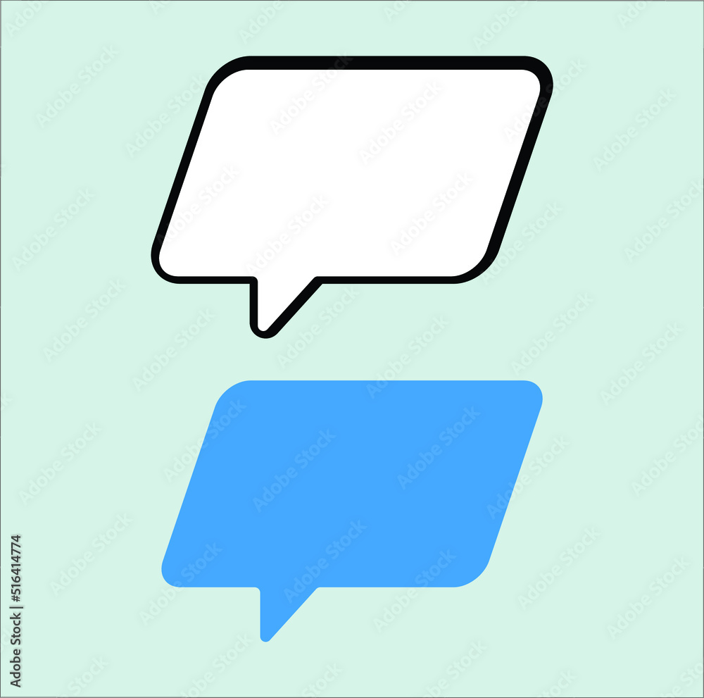 speech bubble talk icon illustration line art vector design speech bubble talk icon illustration line art vector design