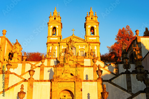 Fototapeta Jesus monte church Braga Portugal