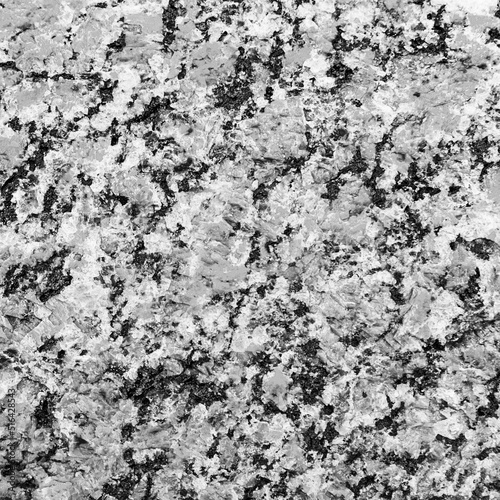 Black and White Stone Texture. Granite Background. Photo for Wallpaper or Design. Natural Stone Texture Photo photo
