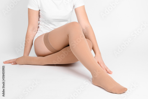 Compression Hosiery. Medical Compression stockings and tights for varicose veins and venouse therapy. Socks for man and women. Clinical compression knits. Comfort maternity tights for pregnant women