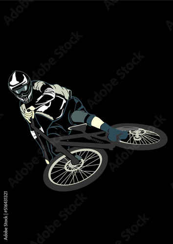 Jump for fun mountain bike