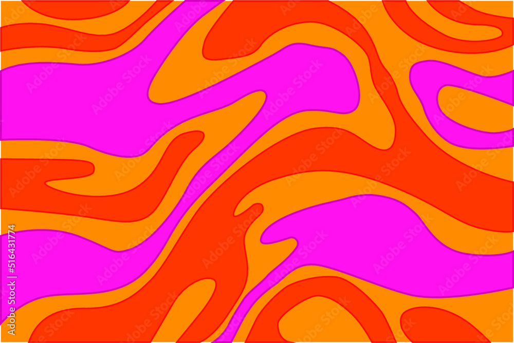 Lava Lamp retro textures 70s 80s hippie texture.