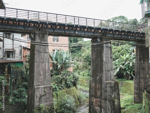 View of the Sankeng Creek Steel Bridge photo