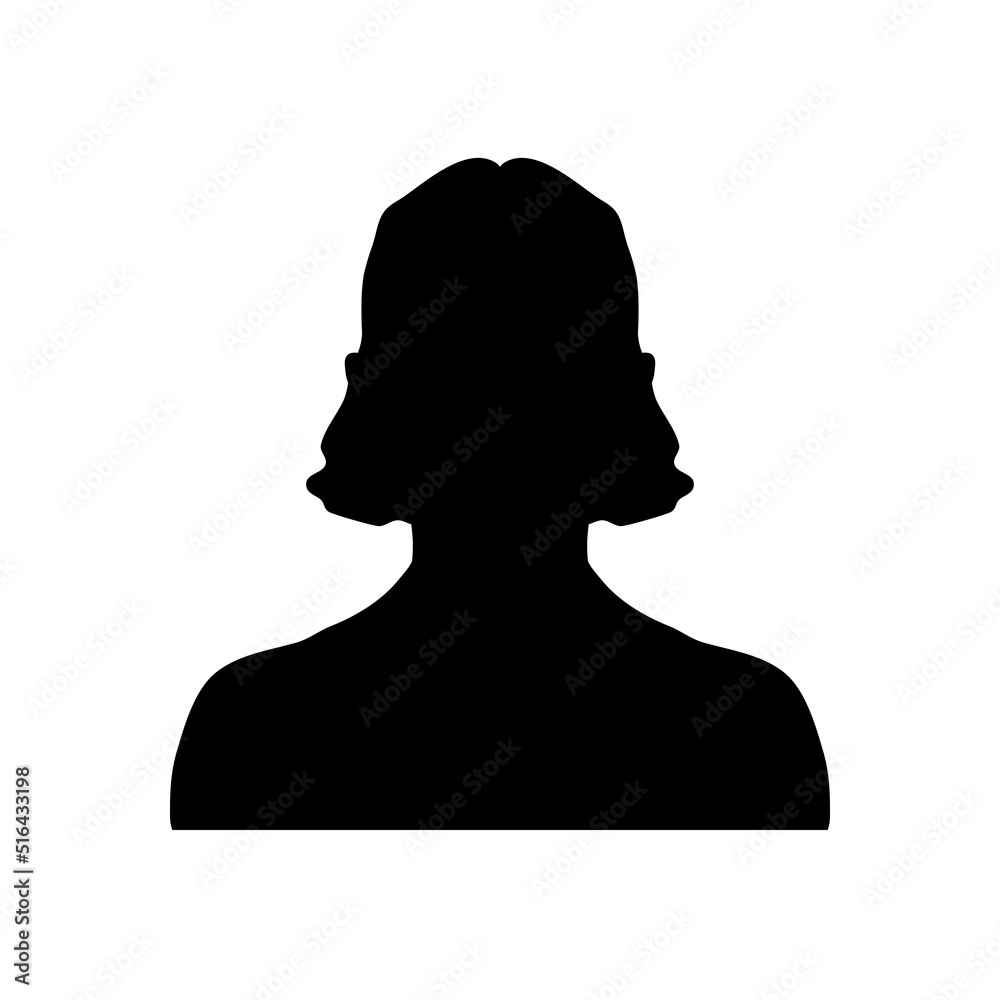 user, avatar, man, woman, silhouette outline, vector icon user, avatar, man, woman, silhouette outline, vector icon