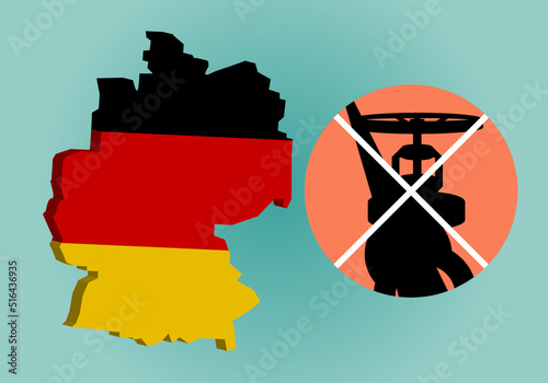 Alemania sin gas. Corte de gas para Alemania
