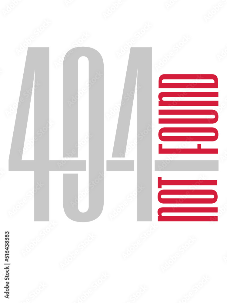 Fototapeta premium 404 not found Error 