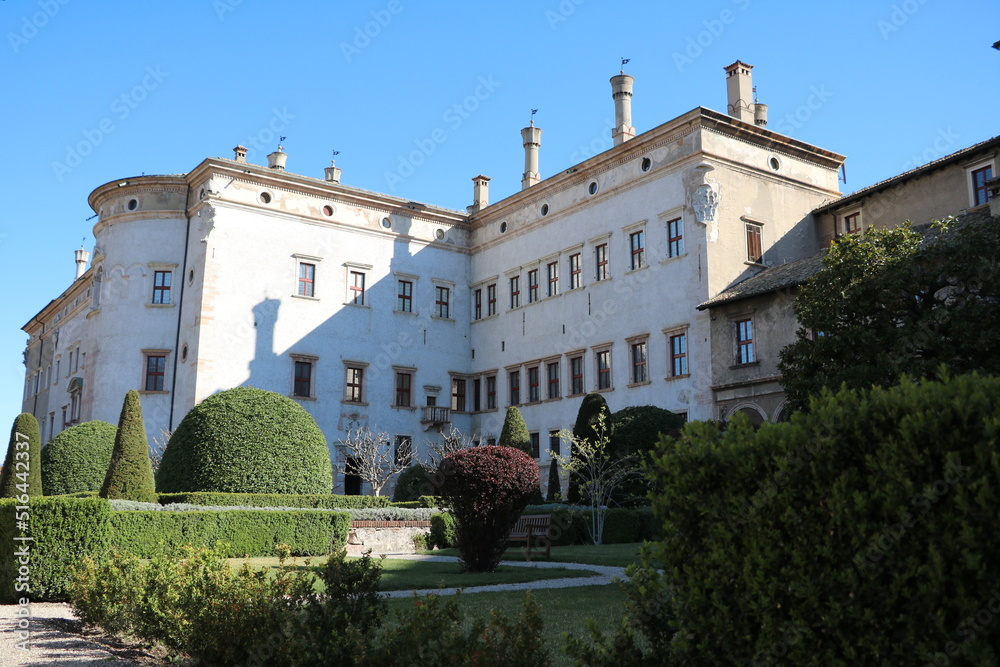 Castle of the Buonconsiglio in Trento, Italy