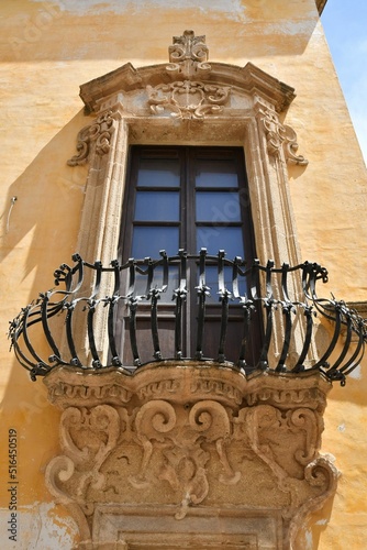 Quadro su tela The Apulian city of Gallipoli.
