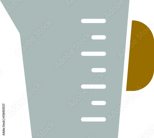 Vector Design Measuring Cup Icon Style