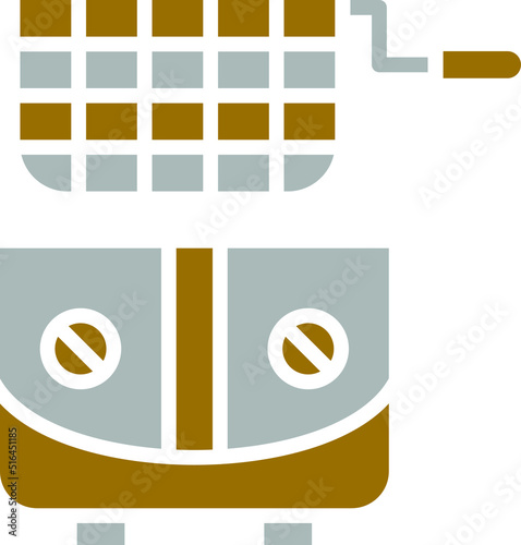 Vector Design Fryer Icon Style