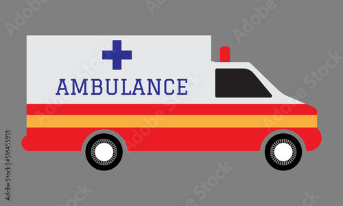 Ambulance Vector Illustration 