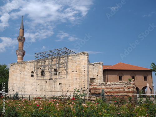 Temple of Augustus and Haci Bayram Veli Mosque on the World Heritage List in Ankara.	 photo